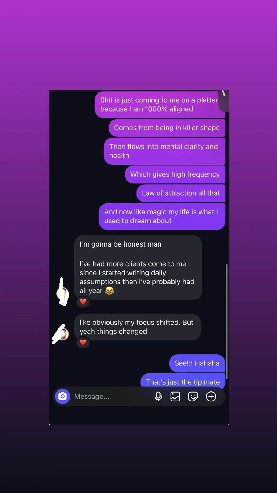 Client results: original Instagram video preview