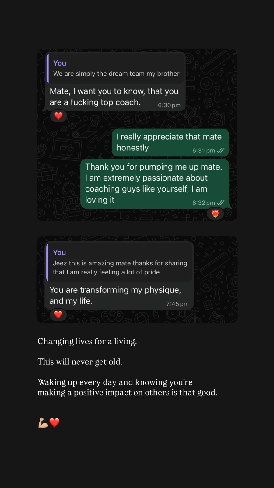 Client results: original Instagram video preview