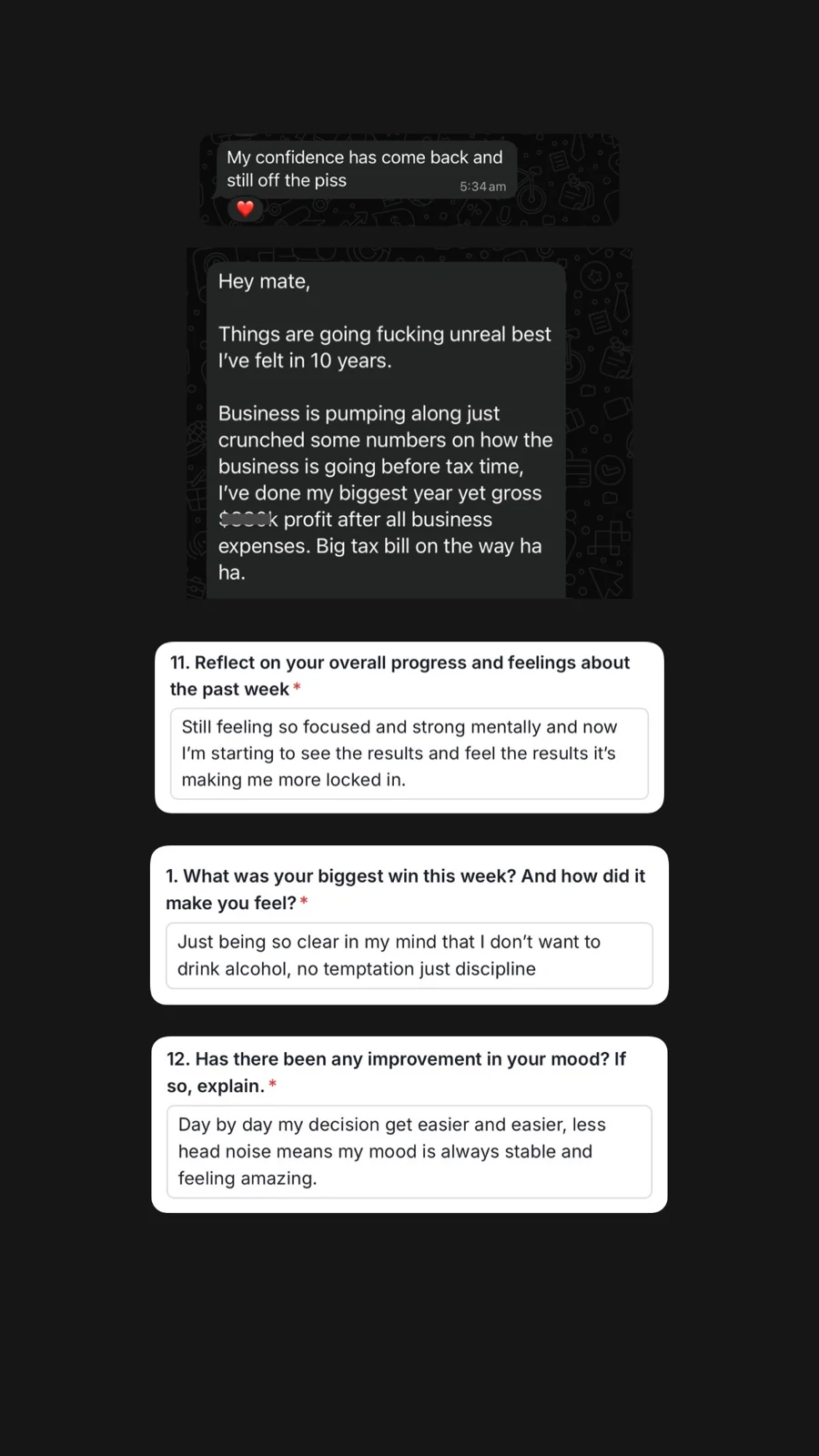 Client results: original Instagram video preview