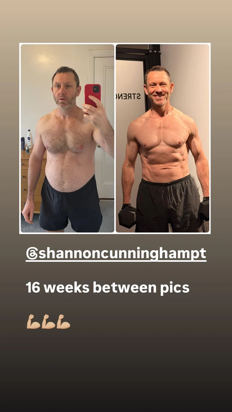 Client results: original Instagram video preview