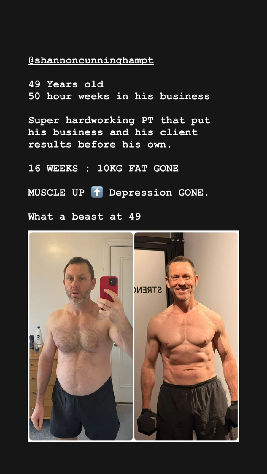 Client results: original Instagram video preview