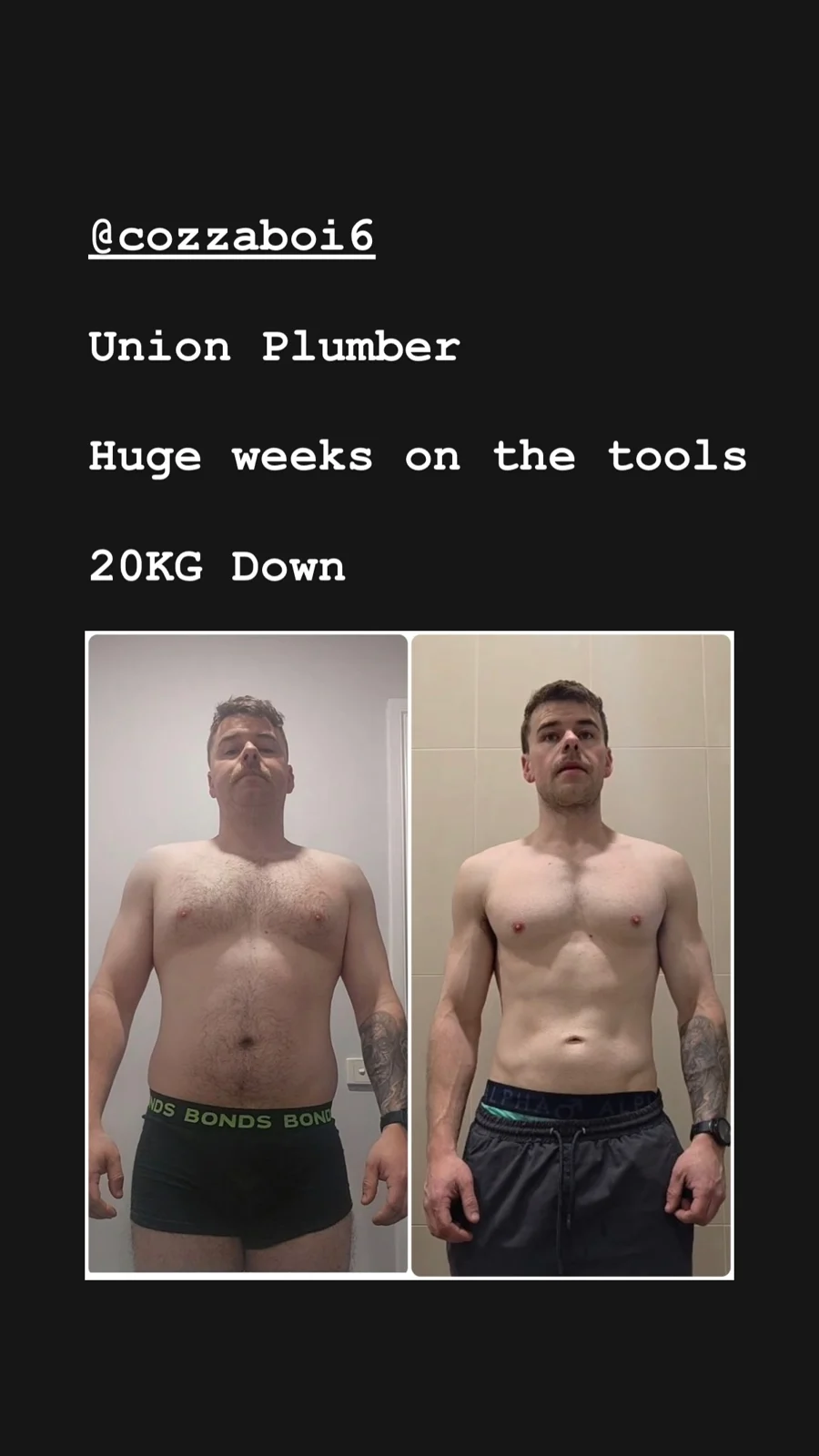 Client results: original Instagram video preview